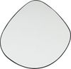 Spiegel Göteborg 93 x 90 cm / GOETEBORG, Glas, Metall, Schwarz, Verspiegelt, 93 x 90 x 2 cm Bild 4