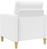 vidaXL Sofa Set mit Stauraum 2 pcs Weiß Polyester 3429159 Bild 5