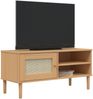 vidaXL TV-Schrank SENJA Rattan-Optik Braun 106x40x49 cm Kiefernholz 358040 Bild 3