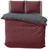 One Home Bettwäsche Wende Melange, Flanell, 3 teilig, meliert, Baumwolle kuschelig warm weich Biber Winter Bild 4