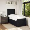 vidaXL Boxspringbett mit Matratze Schwarz 80x200 cm Samt 3292186 Bild 3