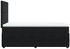 vidaXL Boxspringbett mit Matratze Schwarz 80x200 cm Samt 3292186 Bild 5