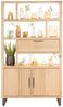 Schrank Pavie, Holz, Metall, Holzfarben, 175 x 80 x 42 cm Bild 3