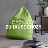 Lumaland 'Luxury XL Plus' Sitzsack, Grün, Polyester, 220 l Bild 3