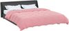 vidaXL Winterbettdecke Gepolstert Rosa 220 x 240 cm Mikrofaser 42026118 Bild 3