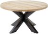 Couchtisch >Alisa< in Mango Wood aus Massivholz,Metall - 80x47x80cm (BxHxT) Bild 2
