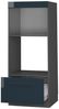 Mikrowellenschrank Fame-Line Dunkelblau Hochglanz 60 cm offen Vicco Bild 4