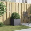 vidaXL Pflanzkübel Anthrazit 42x40x39 cm Stahl 841551 Bild 3