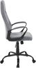 Chefsessel >Merlin< ergonomisch, kieselgrau, Webstoff - 64x111x64cm (BxHxT) Bild 5