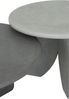 Couchtisch Melo 2er Set aus Mortex, Frost Bild 2
