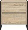 vidaXL Nachttisch Sonoma 50 x 39,5 x 50 cm Holzwerkstoff 886680 Bild 5
