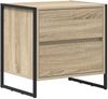 vidaXL Nachttisch Sonoma 50 x 39,5 x 50 cm Holzwerkstoff 886680 Bild 2