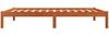 vidaXL Massivholzbett ohne Matratze Wachsbraun 90x190 cm Kiefernholz 844836 Bild 5