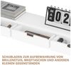 Woltu Wandregal, 1-tlg, mit 3 Schubladen, Schweberegal, Hängeregal, Wandboard, Wanddeko Bild 3