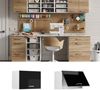 Hängeschrank R-Line Schwarz Hochglanz 60 cm mit Lifttür Vicco Bild 2