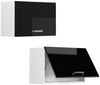 Hängeschrank R-Line Schwarz Hochglanz 60 cm mit Lifttür Vicco Bild 5