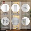 Flieks LED Vitrinenschrank 40×29×170 cm, Glasvitrine Weiß, Sammlungsvitrine mit App-Steuerung, 4 Ebenen, modernes Standregal mit Farbwechsellicht Bild 5