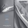 Komfortec Bettwäsche Premium, 135 x 200 bis 220 x 240 cm, 6 verschiedene Größen zur Auswahl, gebürstet 100% Mikrofaser, 4 teilig, Superweiches Bettwäsche-Set, Knitterfrei, Atmungsaktiv Bild 4