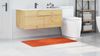 vidaXL Rutschfeste Badmatte Orange 70 x 120 cm PP 4019851 Bild 3