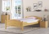 Breites Einzelbett 120x200 Kiefer Massivholz Landhausstil V-60.30-12ohne Zubehör Bild 2