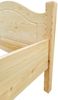 Breites Einzelbett 120x200 Kiefer Massivholz Landhausstil V-60.30-12ohne Zubehör Bild 5