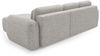 Ecksofa Schlafsofa Sofa GASTON in Stoff Puente Beige Ottomane Rechts Bild 3