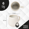 Moritz & Moritz SOLID UNI creme 6x Tassen Bild 2
