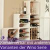 CHICCIE 2 Set Weinregal Wino aus Holz - Greta Bild 2
