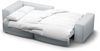 Micadoni Ecksofa Victor 3-Sitzer Links Strukturierter Stoff Hellgrau Bild 5