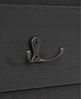 Wandgarderobe HWC-D13, Garderobe Garderobenpaneel, 6 Haken 91x60cm ~ dunkelgrau shabby Bild 5