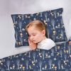 Amilian Kinderbettwäsche 100x135 - Bettwäsche Kinder - Kopfkissenbezug 40x60 cm Babybettwäsche, 2 teilig, 100% Baumwolle, für Mädchen und Jungen Bild 4
