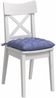 vidaXL Sitzkissen 4 pcs Jeans blau 40 x 40 x 6 cm Stoff 42015160 Bild 3