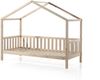 Hausbett 90x200 cm Kiefernholz Weiß Bild 4