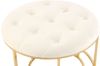 Hocker Becky 825 2er-Set Elfenbein / Gold Bild 3