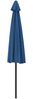 vidaXL Balkon-Sonnenschirm Alu-Mast Blau 300x155x223cm Halbrund 312505 Bild 5