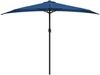 vidaXL Balkon-Sonnenschirm Alu-Mast Blau 300x155x223cm Halbrund 312505 Bild 3
