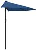 vidaXL Balkon-Sonnenschirm Alu-Mast Blau 300x155x223cm Halbrund 312505 Bild 4