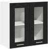 vidaXL Hängeschrank Schwarz Eichen-Optik 60 x 31 x 60 cm Holzwerkstoff 863152 Bild 2