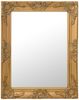 Wandspiegel, Badspiegel im Barock-Stil 50x60 cm Golden de6933 Bild 2