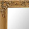 Wandspiegel, Badspiegel im Barock-Stil 50x60 cm Golden de6933 Bild 4