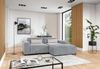 AX LIVING Ecksofa Hellgrau Jughlio, 240cm modern & funktional R Bild 5