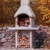 Relaxdays Schwarzer Ascheeimer mit Deckel 12l Bild 5