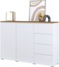 OTTO home Highboard Modo, Breite 150 cm, moderne grifflose Kommode 2Türen/4 SK, Schubladenkommode mit viel Stauraum, Einlegeböden verstellbar Bild 4