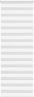vidaXL Doppelrollo Weiß 70x200 cm Stoffbreite 65,9 cm Polyester 4014775 Bild 1