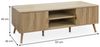 IDIMEX Lowboard ALMA, TV Lowboard 140 cm mit Metallgriffen und Stauraum Eiche Finish Bild 4