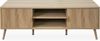IDIMEX Lowboard ALMA, TV Lowboard 140 cm mit Metallgriffen und Stauraum Eiche Finish Bild 3