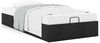 vidaXL Ottoman-Bett ohne Matratze Schwarz 80x200 cm Stoff 3310835 Bild 4