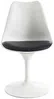 Vente-unique - XAFY Stuhl Plastik SchwarzWeiß - B 56,5 cm x H 82 cm x L 49 cm Bild 3