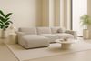 Kaiser Möbel Ecksofa Ecksofa Cursal L-Form – modular, modern, unvergleichlich bequem, Einzelsofa Bild 5