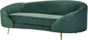 Beliani 'SAVAR' 3-Sitzer Sofa Samtstoff smaragdgrün gold Bild 4
